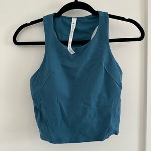 Lululemon Blue Align High Neck Tank Top Size 8